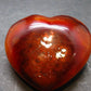 Carnelian Agate Heart From Madagascar - 2.0"