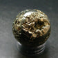 Pyrite Crystallized Sphere From Peru - 1.4" - 118.67 Grams
