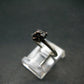 Meteorite Campo Del Cielo Argentina Sterling Silver Ring - 1.83 Grams - Size 4