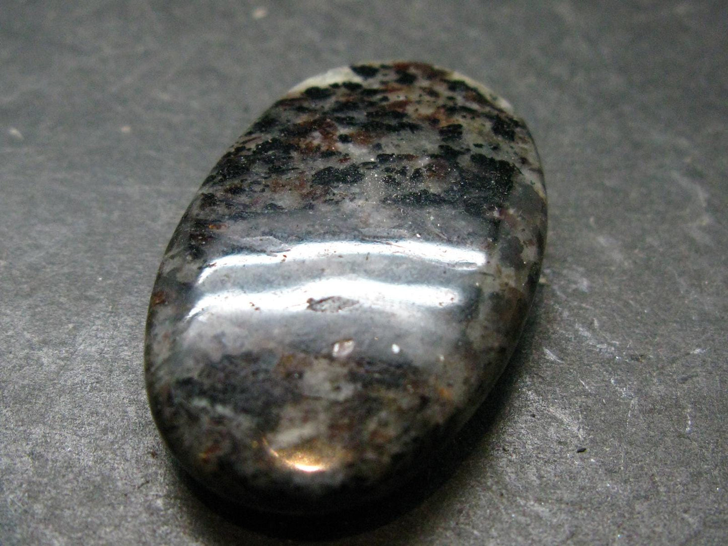 Astrophylite Astrophyllite Tumbled Stone From Russia - 1.6" - 17.55 Grams