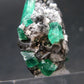 Emerald Beryl Crystals On Matrix From Colombia - 1.9"