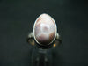 Natrolite Sterling Silver Ring From Indonesia - Size 8
