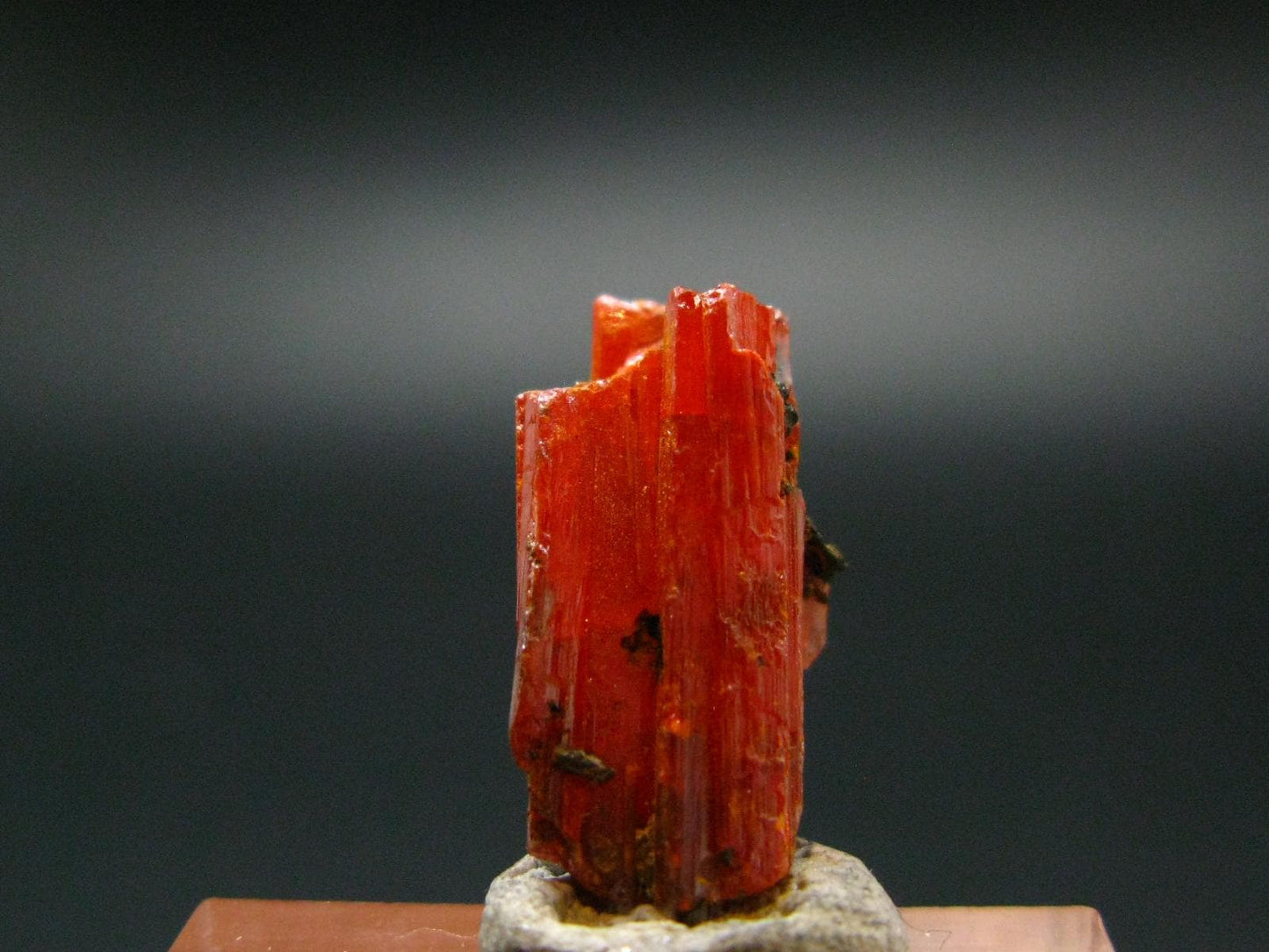 Large Orange Crocoite Crystal From Australia - 0.7" - 13.60 Carats