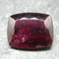 Red Tourmaline Cut Stone Gem From Brazil - 10.92 Carats - 15x12mm