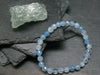 Aquamarine Genuine Bracelet ~ 7 Inches ~ 6mm Facetted Beads