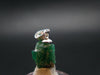 Emerald Beryl Silver Pendant from Afghanistan - 0.6" - 0.86 Grams