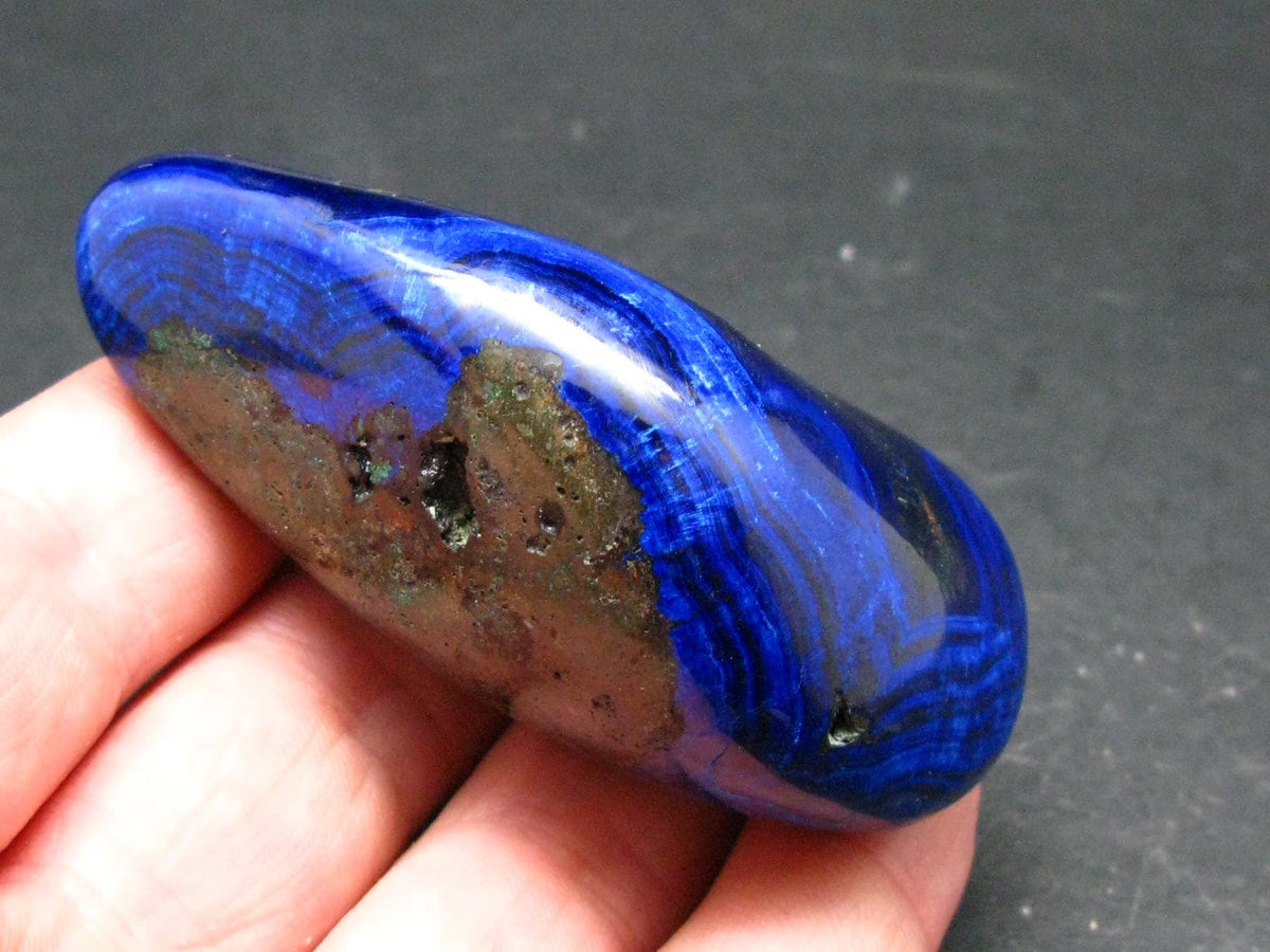 Azurite Polished Crystal From Russia - 3.0" - 131.63 Grams