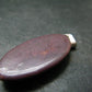 Purple Jade Silver Plated Pendant From Turkey - 1.5" - 4.93 Grams