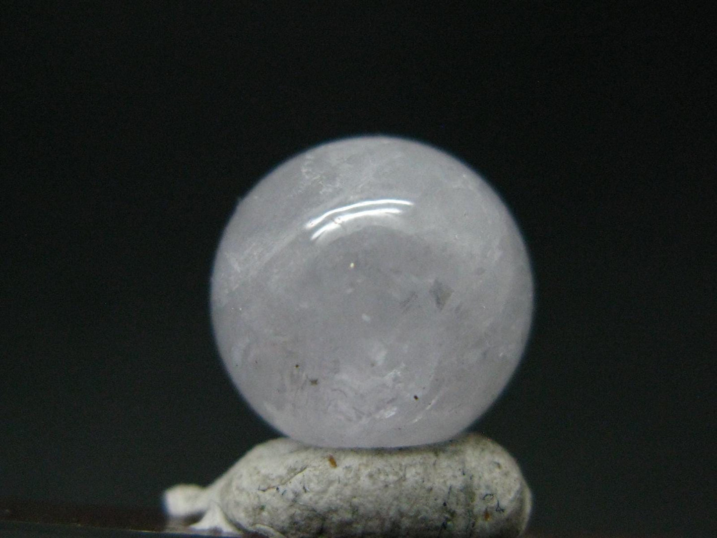 Very Rare Lilac Amblygonite Sphere Ball from Brazil - 10.40 Carats - 1.1 Centimeters