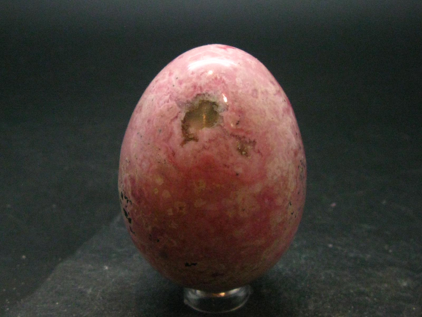 Rhodochrosite Egg from Argentina - 2.2" - 180 Grams