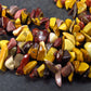 Set of 3 Natural Mookaite Tumbled Beads Necklaces From Australia - 18" Each