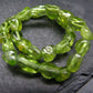 Peridot Genuine Bracelet ~ 7 Inches ~ 7mm Tumbled Beads