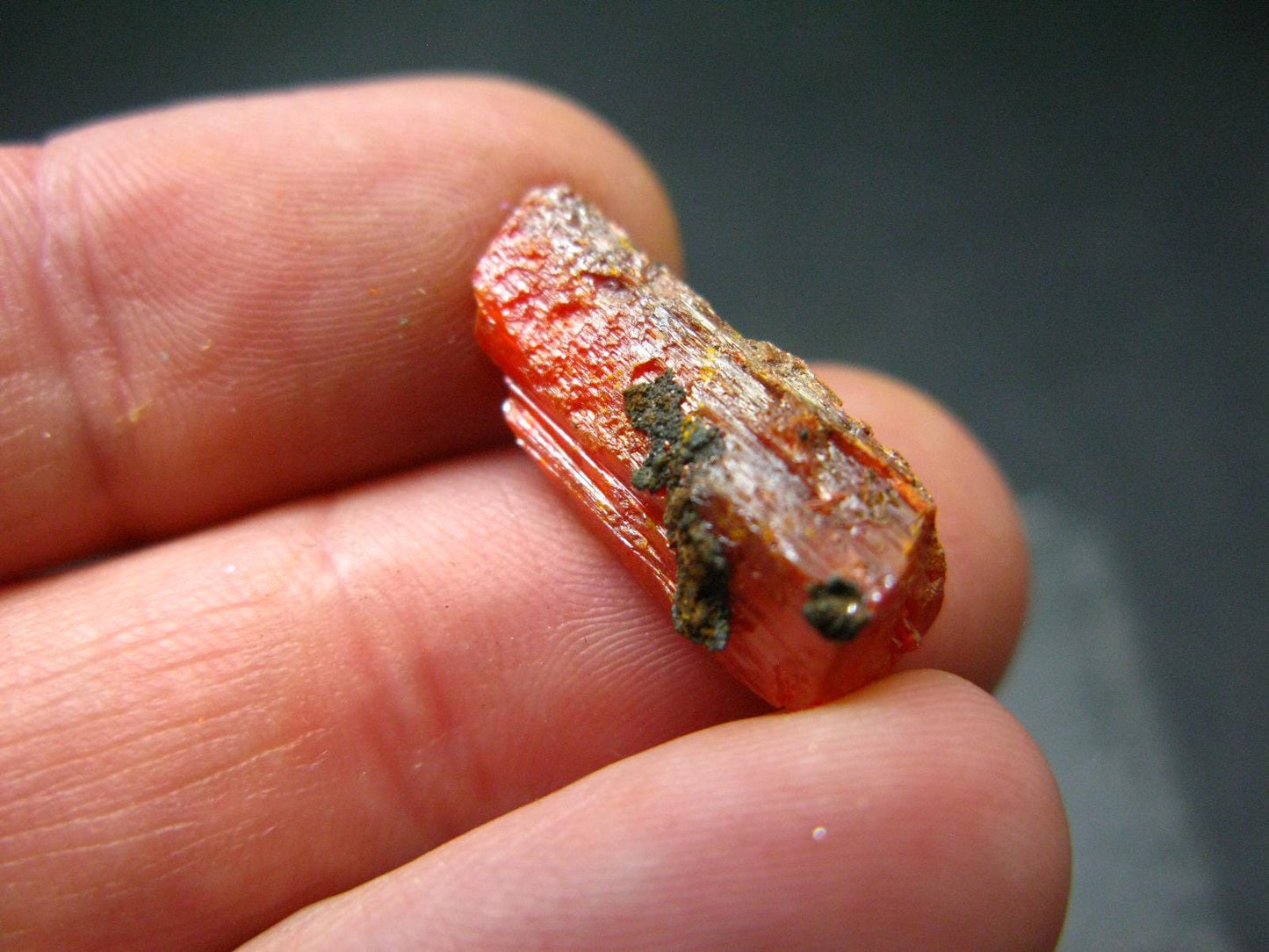 Large Orange Crocoite Crystal From Australia - 0.7" - 13.10 Carats