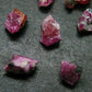 Nice Lot of 10 Bixbite Red Emerald Beryl Crystals From Utah USA - 6.31 Carats