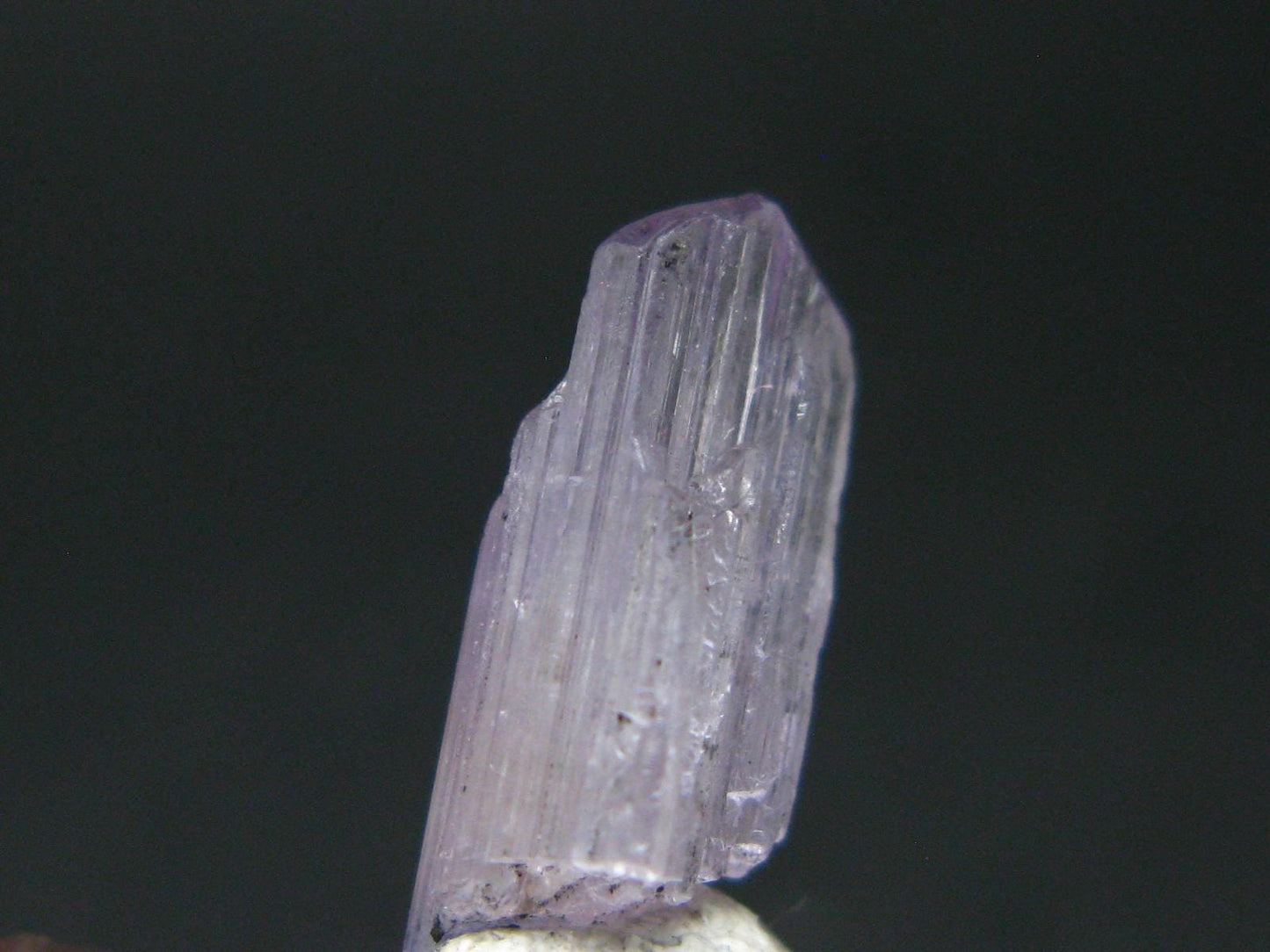 Tanzanite Gem Untreated Pink Crystal From Tanzania - 4.19 Carats - 0.6"