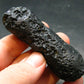 Rare Large Black Tibetan Tektite Raw Piece from Tibet - 2.8" - 47.95 Grams