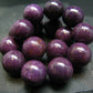 Purpurite Genuine Bracelet ~ 7 Inches ~ 12mm Round Beads