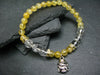 Citrine & Quartz Genuine Bracelet ~ 7 Inches ~ 8mm Round Beads