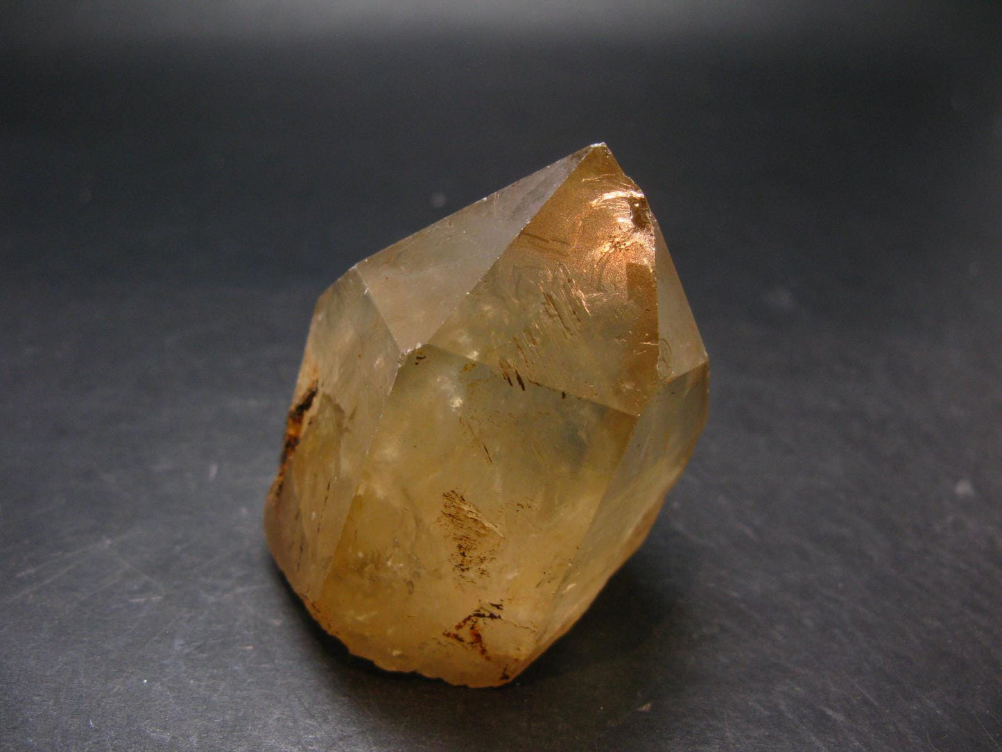 Natural Unheated Citrine Crystal from Congo - 182.70 Grams