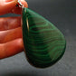 Queen of Green!! Genuine Vivid Vibrant Green Malachite Sterling Silver Pendant - 2.8" - 52.59 Grams