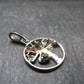Moldavite Tektite Silver Pendant from Czech Republic - 1.0" - 2.15 Grams