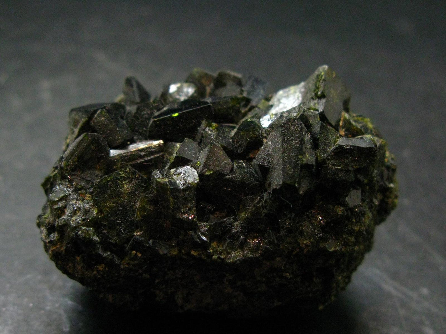 Nice Rare Terminated Epidote Crystal From Peru - 1.9" - 114.66 Grams
