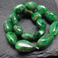 Green Garnet Tsavorite Genuine Bracelet ~ 7 Inches ~ 12mm Tumbled Beads