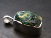 Blue Lazulite Silver Pendant From Pakistan - 1.0" - 5.39 Grams
