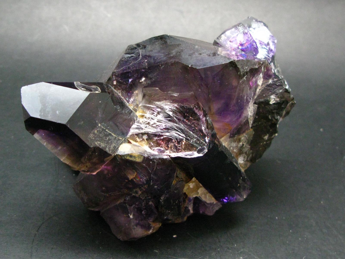 Stunning Brandenberg Brandberg Amethyst Quartz Cluster From Namibia - 4.7"