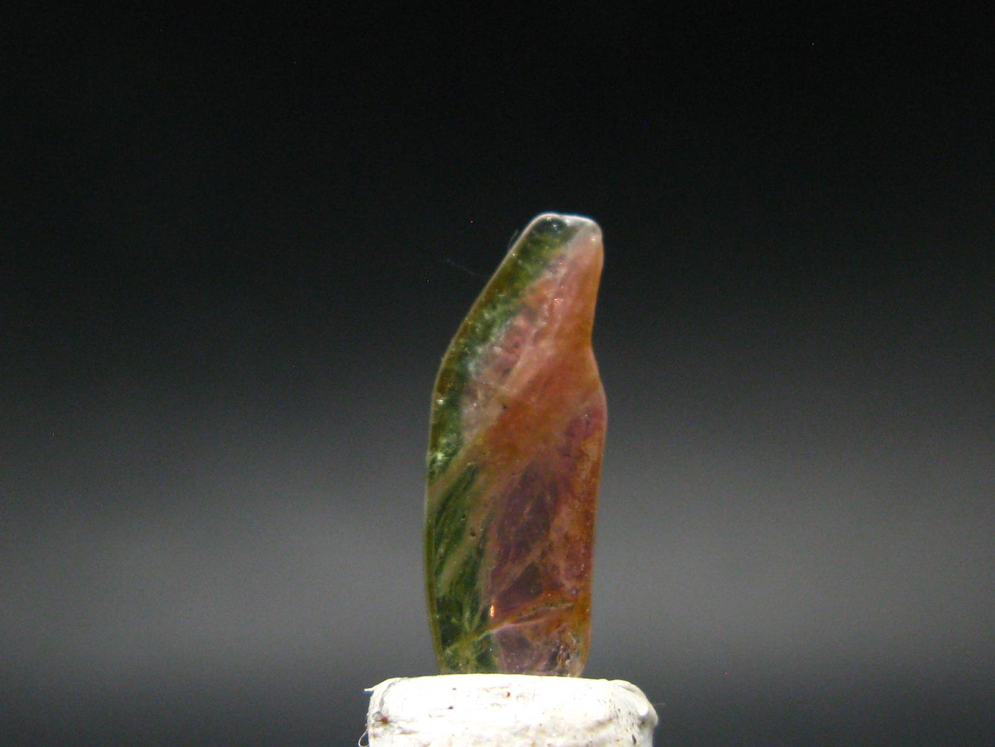 Rare Watermelon Tourmaline Crystal Slice From Brazil - 2.10 Carats