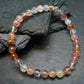 Agnitite Hematoid Quartz Genuine Bracelet ~ 7 Inches ~ 6mm Round Beads