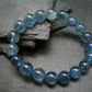 AAA Grade Gem Santa Maria Aquamarine Genuine Bracelet ~ 7.5 Inches ~ 10mm Round Beads