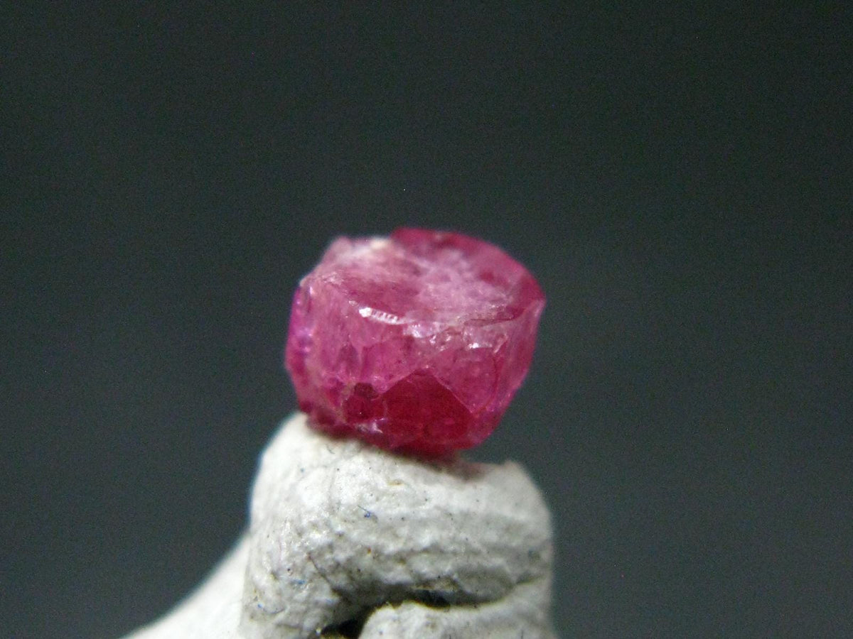 Nice Rare Gem Bixbite Red Emerald Beryl Crystal From Utah USA - 0.48 Carats