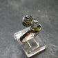 Cute Gem Moldavite Sterling Silver Ring From Czech Republic - Size 7 - 2.33 Grams