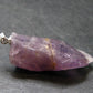 Rare Raw Auralite Super 23 Amethyst Silver Pendant From Canada - 1.6" - 7.51 Grams