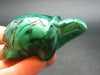 Rich Vivid Vibrant Green Malachite Turtle Carving From Congo - 2.5"