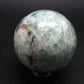 Russian Treasure from the Earth!! Pastel Emerald-Green Noble Talc & Hematite Sphere from Russia - 142 Gram - 1.8"