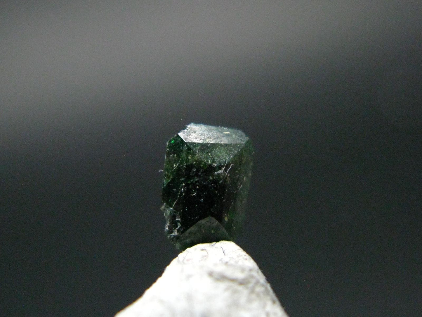Rare Gem Uvarovite Garnet Cut Stone from Afghanistan - 0.28 Carats