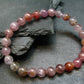 Spinel Genuine Bracelet ~ 7 Inches ~ 7mm Round Beads