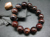 Bustamite Genuine Bracelet ~ 7.5 Inches ~ 17mm Round Beads