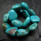 Turquoise Genuine Untreated Bracelet ~ 7 Inches ~ 12mm Tumbled Beads