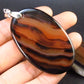 Lot of 3 Natural Agate Pendants - 70.2 Grams
