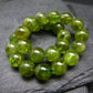 Peridot Genuine Bracelet ~ 7 Inches ~ 8mm Round Beads