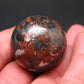 Zincite Zinkite and Willemite Sphere Ball From New Jersey USA - 1.3"