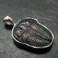 Trilobite Silver Pendant from USA - 1.0" - 2.14 Grams