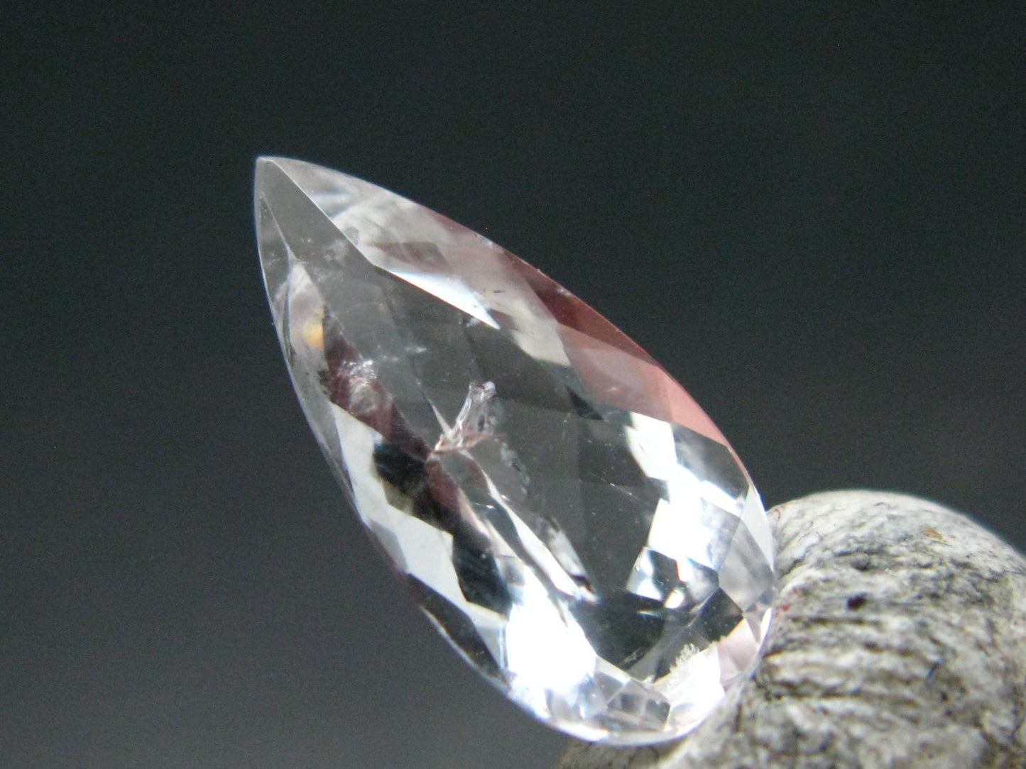 Gem Phenacite Phenakite Facetted Cut Stone From Russia - 2.46 Carats