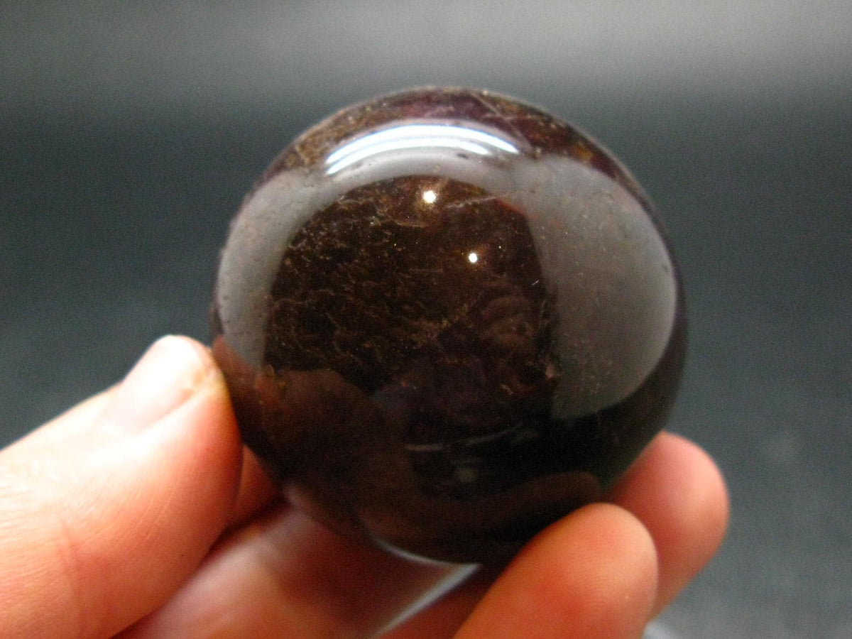 Cacoxenite Super 7 Sphere From Brazil - 1.6" - 103.14 Grams