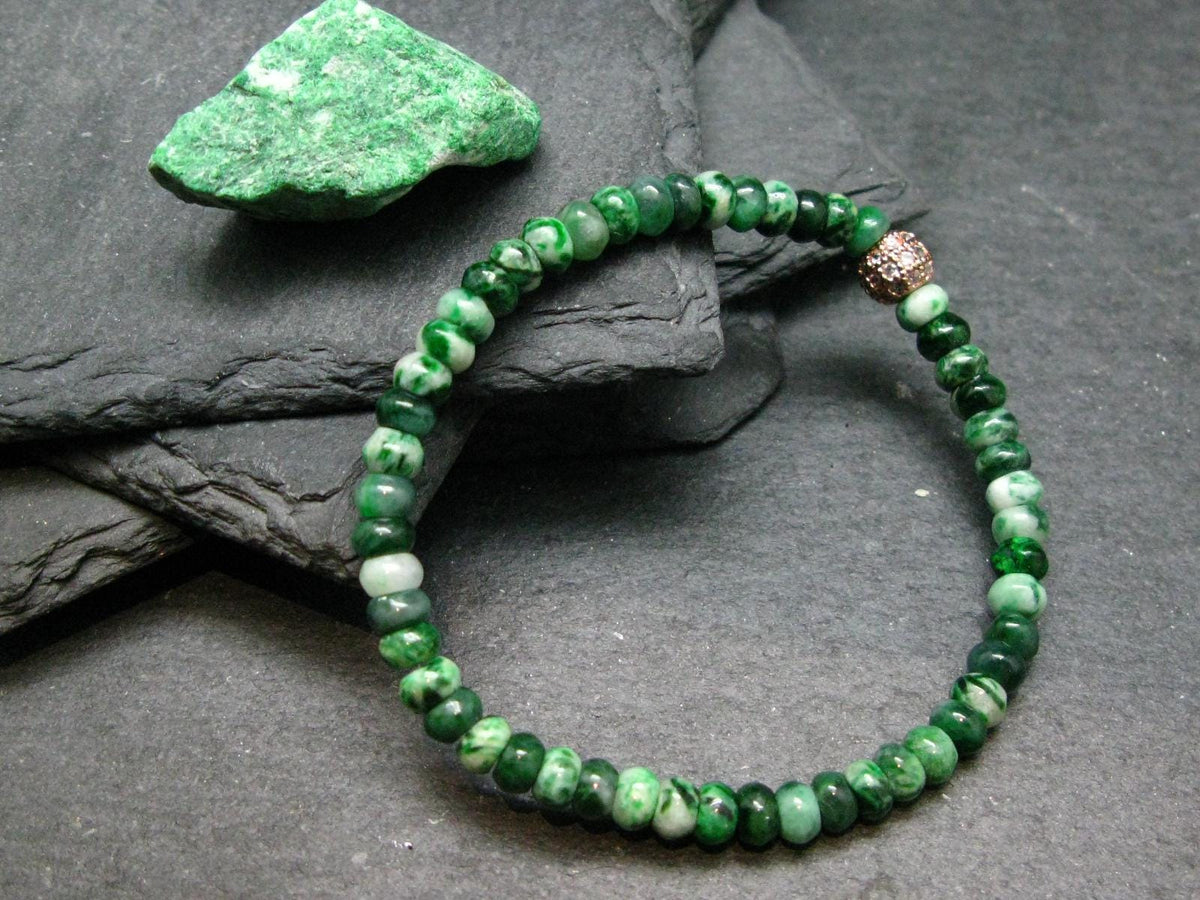 Maw Sit Sit Genuine Bracelet ~ 6 Inches ~ 5mm Rondelle Beads