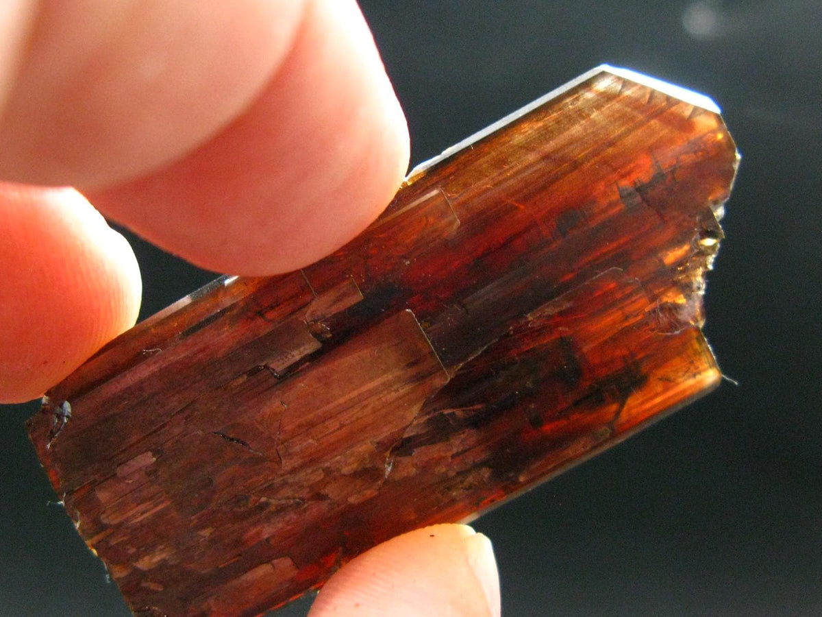 Huge Brookite Crystal From Pakistan - 11.09 Grams - 53 mm