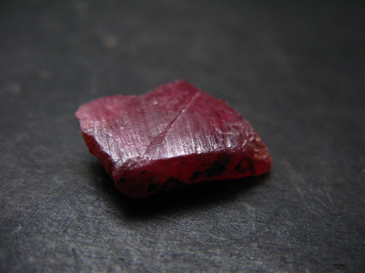 Large Rhodonite Rodonite Crystal From Brazil - 3.09 Grams - 0.7"